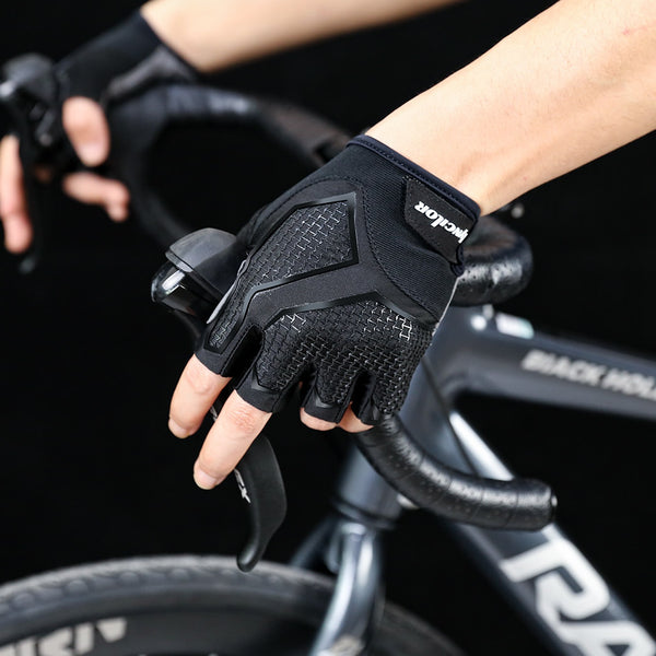 Half-finger Shock Absorbing Breathable Cycling Gloves