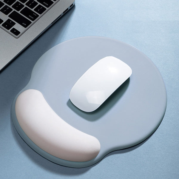 Ergonomic Mouse Pad with Silicone Wrist Rest